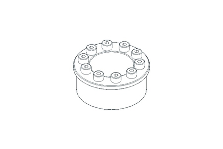 Spannsatz D110 d70 5100Nm