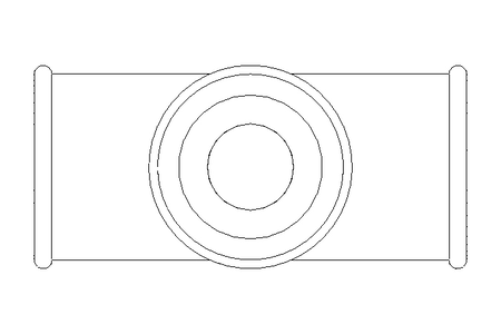 Conector T DIN EN 10242 B1 3/8"