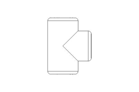 T-Stück 1 L 38 A4 DIN 2987