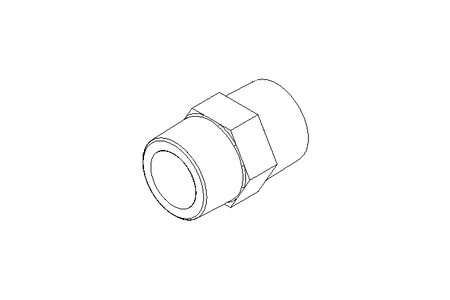 Doppelnippel 1/2 L34 1.4571 DIN 2990