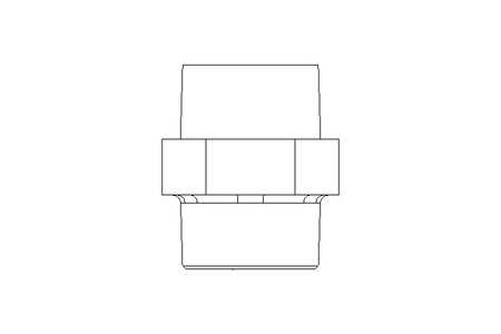 Doppelnippel 3/4 L 40 1.4571 DIN 2990