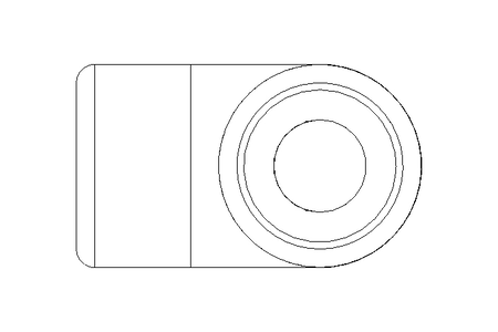 CANTONEIRA  1/4"  L=21  1.4571 DIN2987