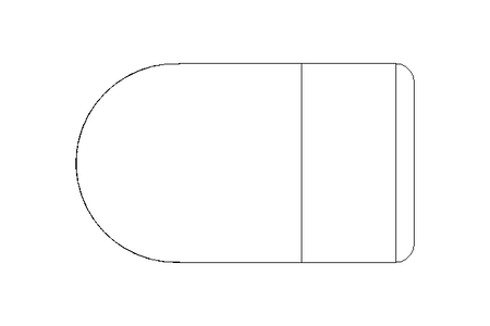 CANTONEIRA  1/4"  L=21  1.4571 DIN2987