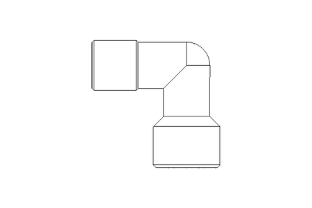 ELBOW    1/8"K-1/8    AISI 316