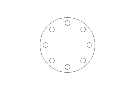 FLANGIA DN80 PN16 1.0460 DIN EN 1092-1