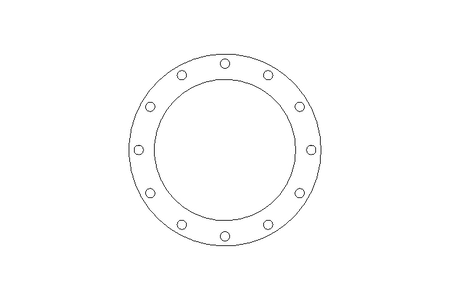 Flansch DN 300 PN 10 A2 DIN EN 1092-1