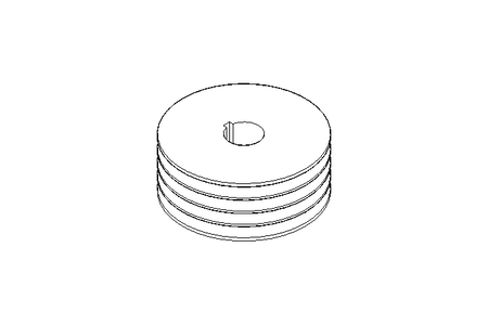 POLEA PARA CORREA TRAPEZOIDAL