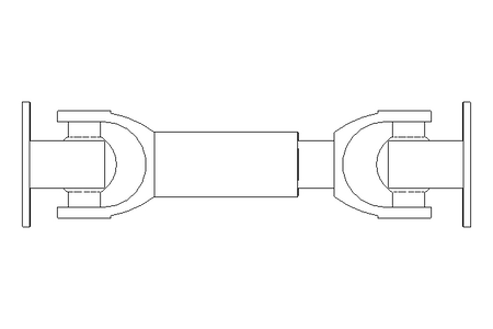 Eje articulado D=58 L1=210 L2=245