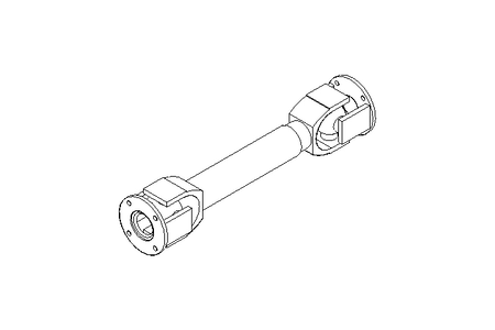 Eje articulado D=58 L1=268 L2=308