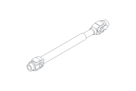 Universal joint shaft D=32 L1=480 L2=560