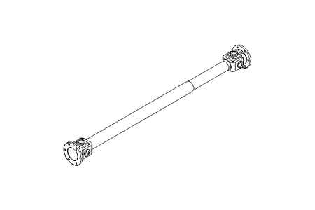 Gelenkwelle E100/6 L= 970/1020