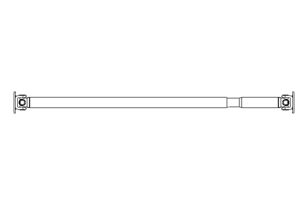 Cardan D=150 L1=2000 L2=2060