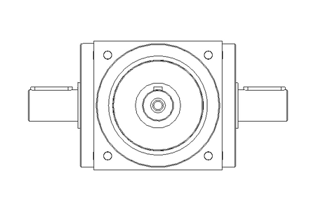 Kegelradgetriebe K156 D0 I= 1:1