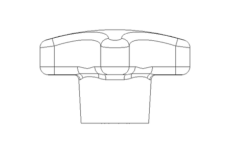 STAR KNOB   K 40FS/MS DIN 6335