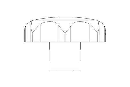 STAR KNOB   K50-FS/MS DIN 6336