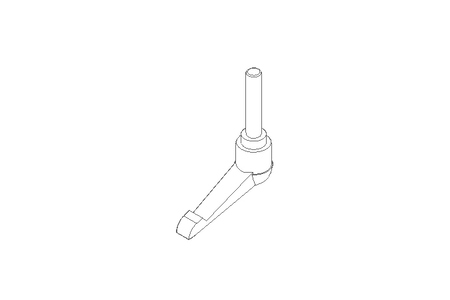 Clamping lever K adjustable S1 M6x30