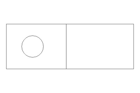 Staffa per tubo D=15 B=12