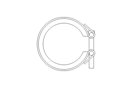 Pipe joint 76,1 mm A4