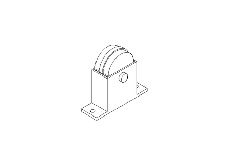 CLAMPING BOX SIZE 1 08B-1 SEMICIRCLE