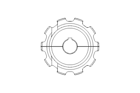 Roda de corrente Z=10 KODE-NR: