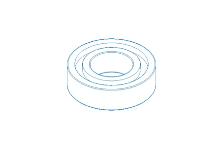 Cuscin.scanalato a sfera 6003 17x35x10