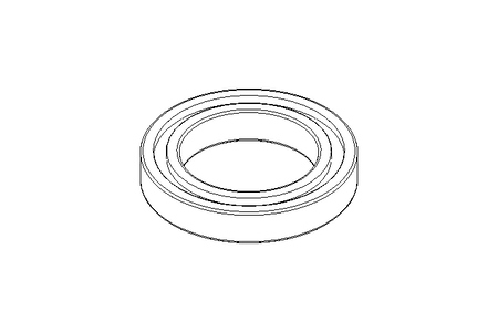 Roulem. rainuré à billes 6018 2RS 90x140