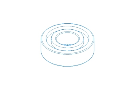 Cuscin.scanalato a sfera 6203 2RS 17x40