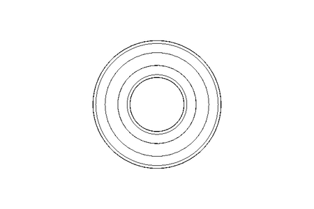 Cuscin.scanalato a sfera 6204 2RS 20x47