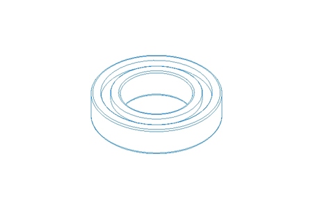 Deep groove ball bearing 6210 Z 50x90x20