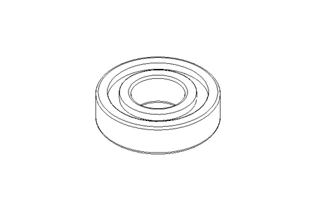 Roulem. rainuré à billes 6307 2RS 35x80