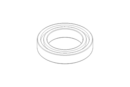 Roulem. rainuré à billes 61908 2RS 40x62