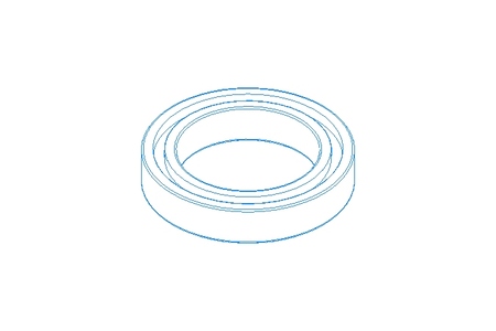 Roulem. rainuré à billes 81805 2RS 25x37