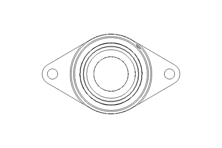 Фланцевый подшипник RCJTZ FA125.8 60x138