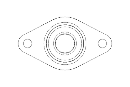 Фланцевый подшипник PCJT 25x70x31