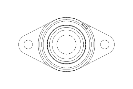 Flange bearing PCJT 25x70x31