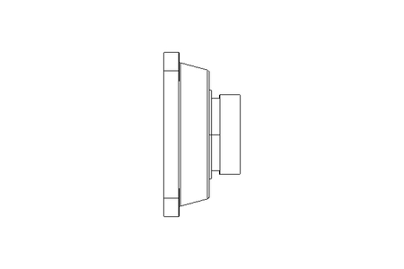 Mancal de flange RCJ N 50/62,7x143