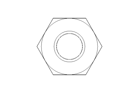 Écrou hexagonal M4 A2 DIN439