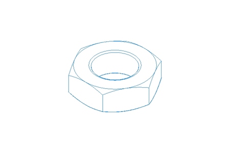 Tuerca hexagonal M16 A2 DIN439