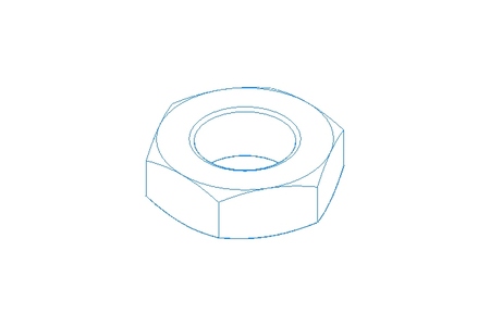 Tuerca hexagonal M20 St-Zn DIN439