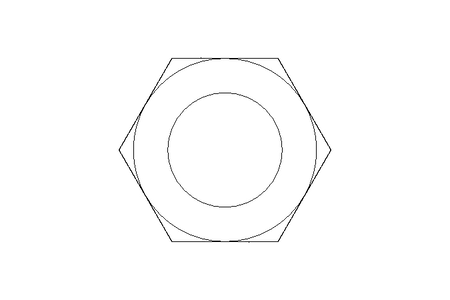 Hexagon nut M24x1,5 A2 DIN439