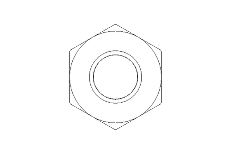 Hexagon weld nut M8 A2 DIN929