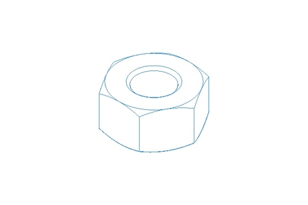 Tuerca hexagonal M6 St-Zn DIN934