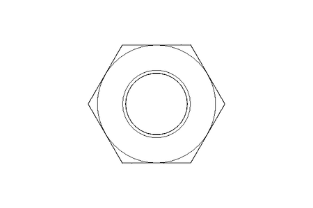 Hexagon nut M10 A4 DIN934