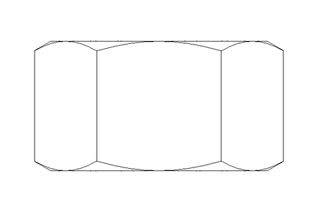 Tuerca hexagonal M12x1,5 St-Zn DIN934