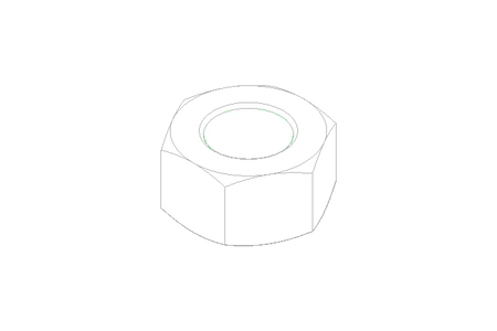 Hexagon nut M16 A2 DIN934