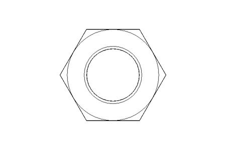 Tuerca hexagonal M24 St-Zn DIN934