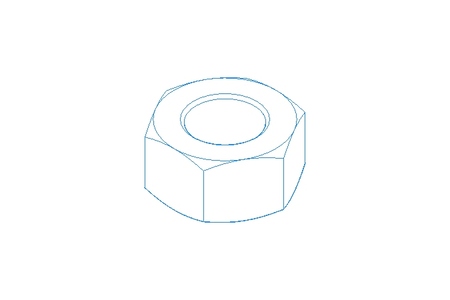 Hexagon nut M30 A2 DIN934