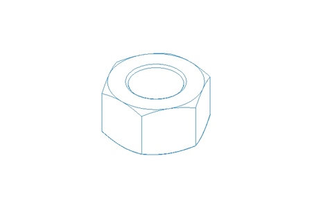 Hexagon nut M36 A2 DIN934