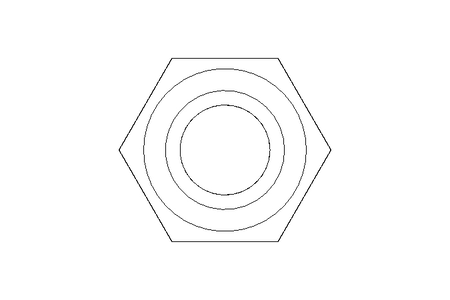 Écrou hexagonal M6 St-Zn DIN980