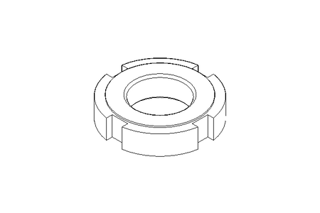 Гайка с пазом M20x1,5 ST DIN1804